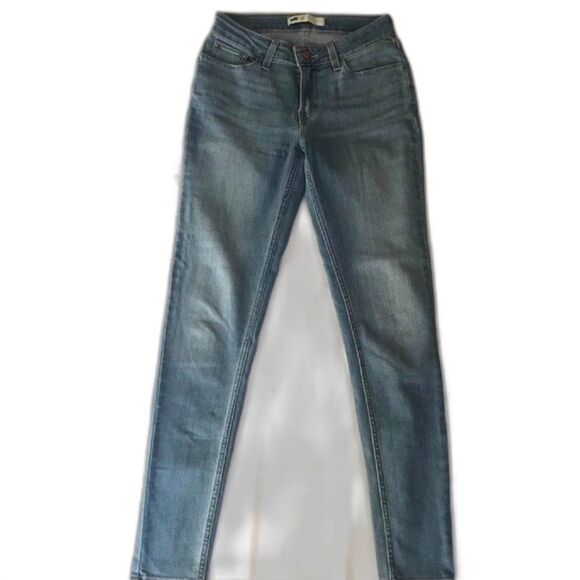 Womens Levis 11997 Legging Slim Skinny Stretch Blue Jeans W27 L30 Light EEUC! - Picture 11 of 12